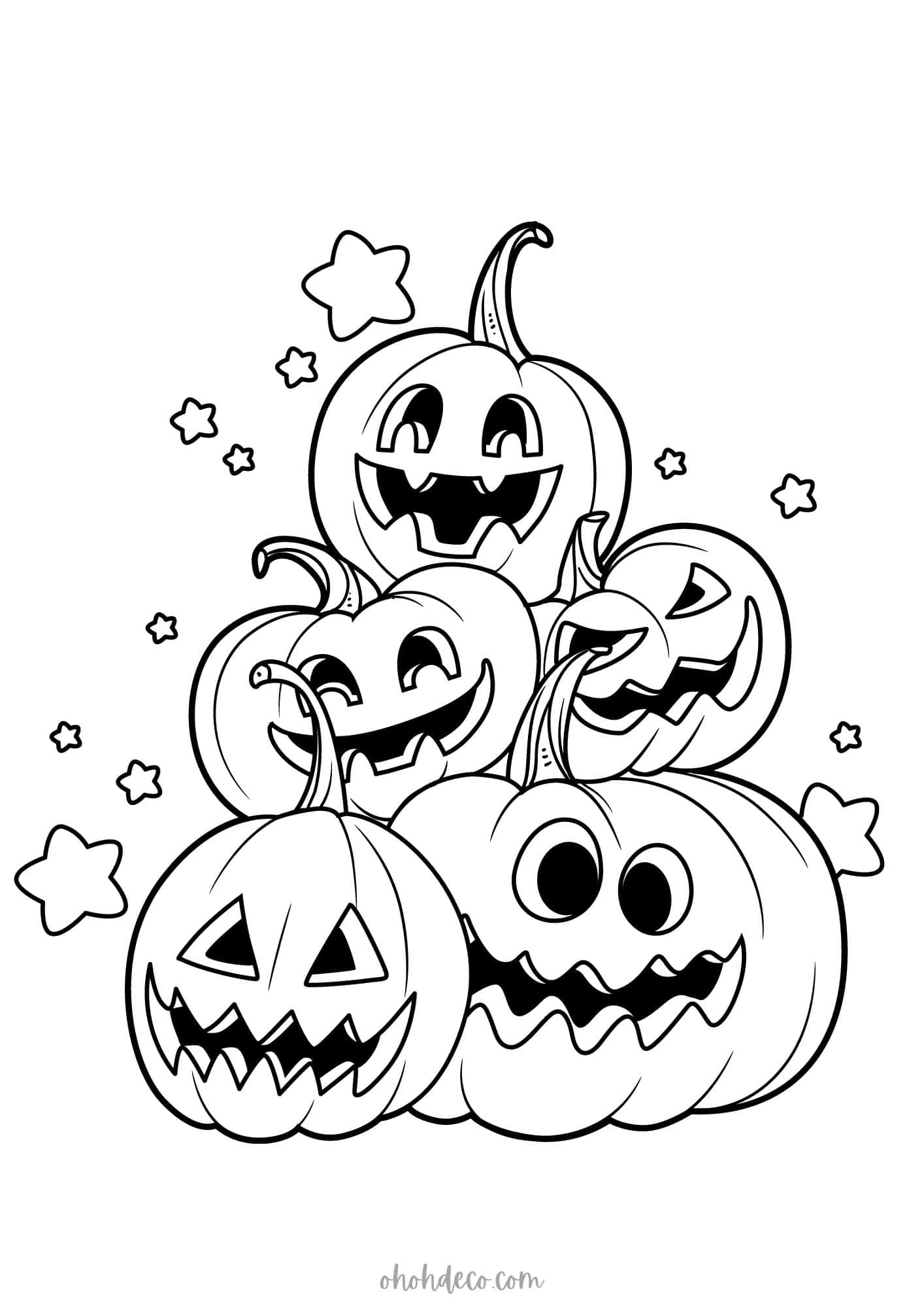 fall coloring pages