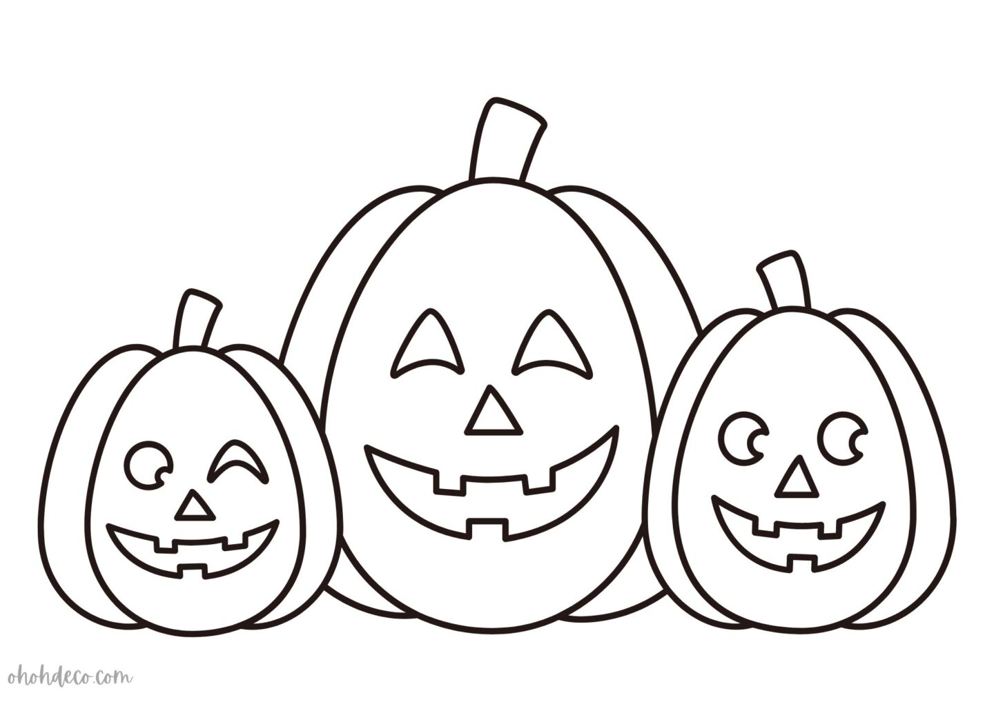 pumpkin coloring pages