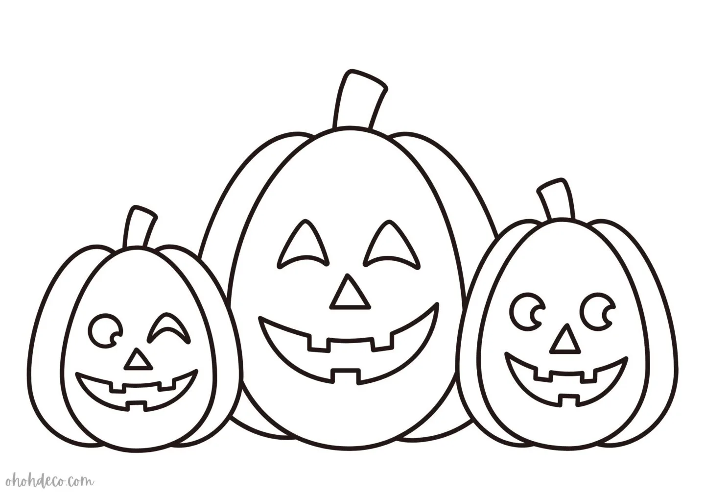 pumpkin coloring pages