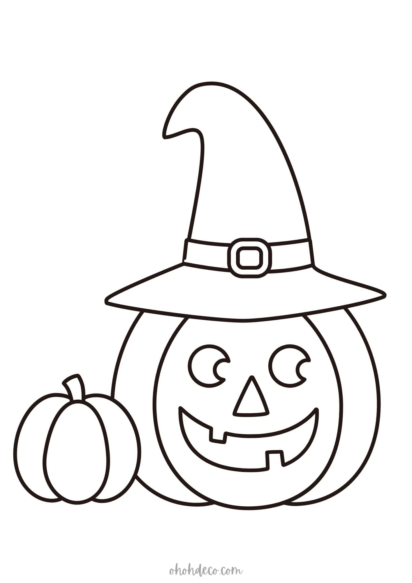 pumpkin coloring pages