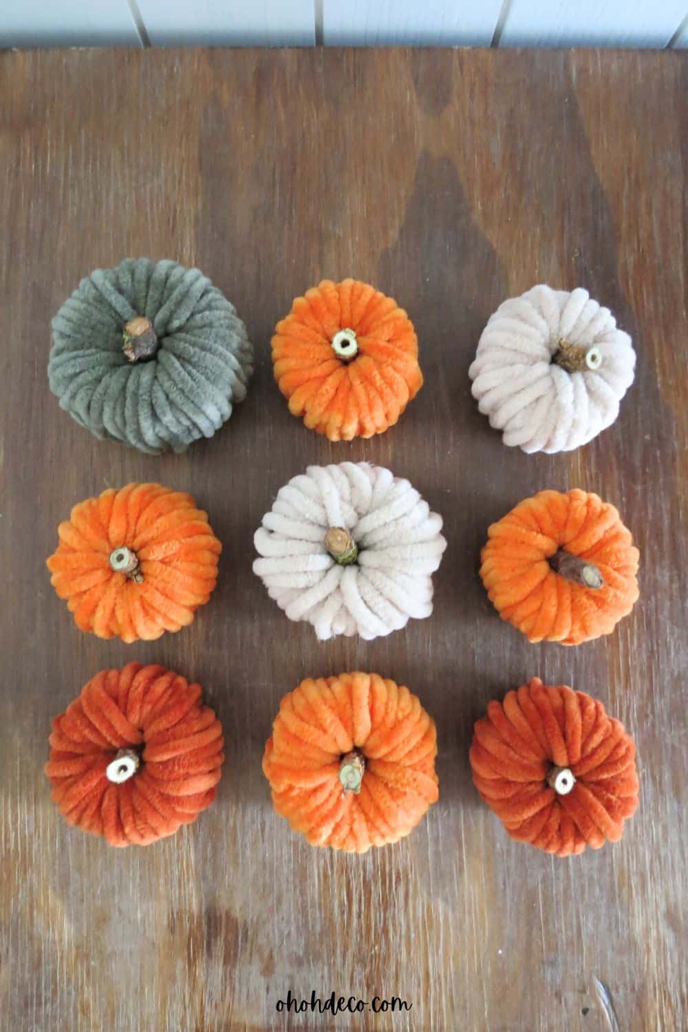 toilet paper roll pumpkins