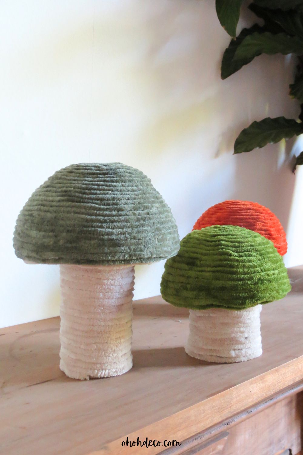 diy mushroom decorations 