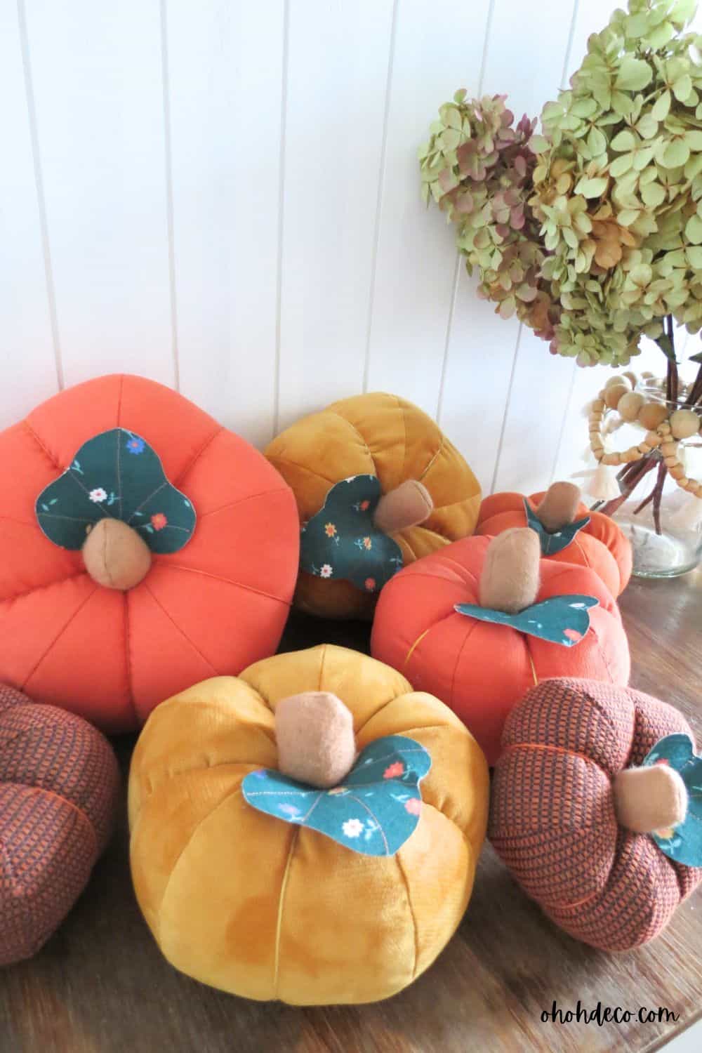 Transform Your Home with Handmade Fabric Pumpkins