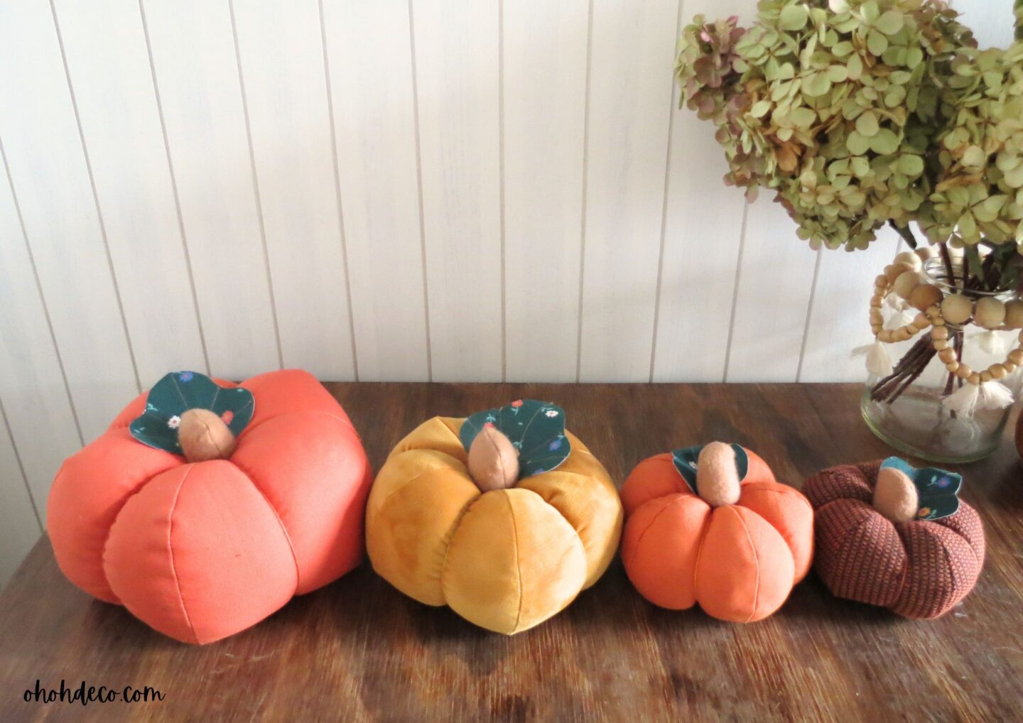 sew pumpkins