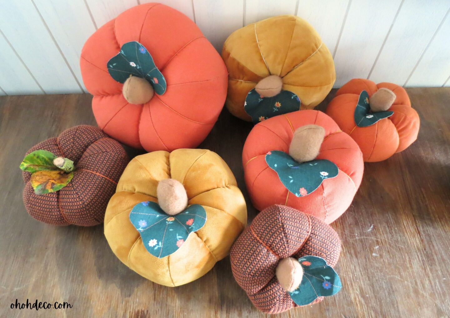 Easy Fabric Pumpkin Pattern You Can Make Today