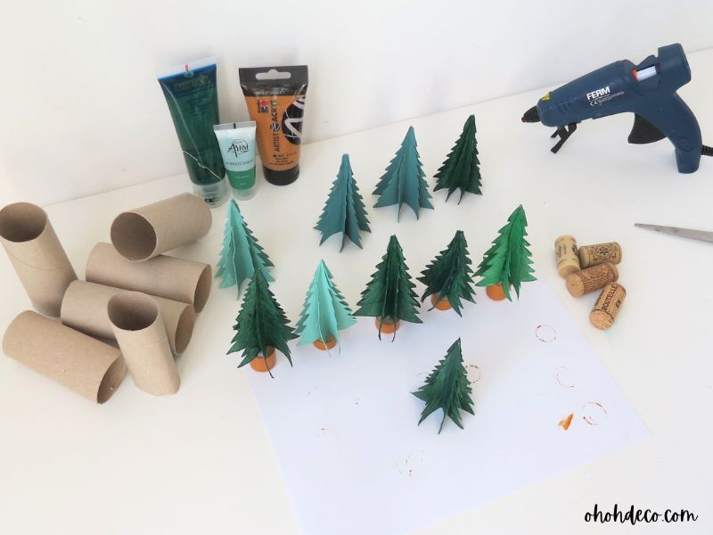 make many christmas tree