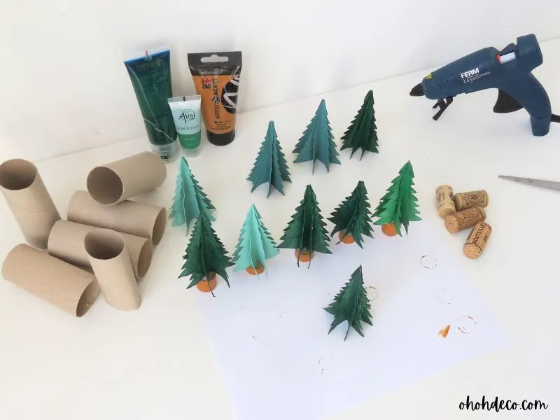 make many christmas tree