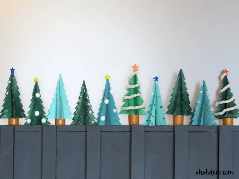 easy christmas tree craft