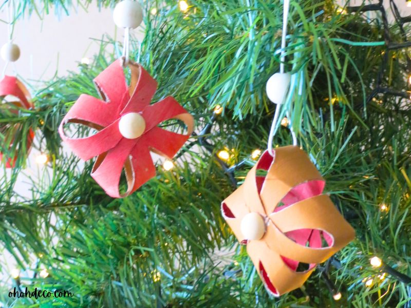 How to Make Toilet Paper Roll Ornaments