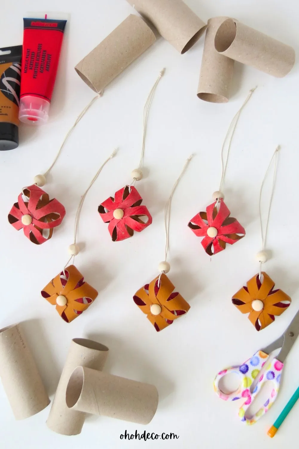 toilet paper roll ornaments 