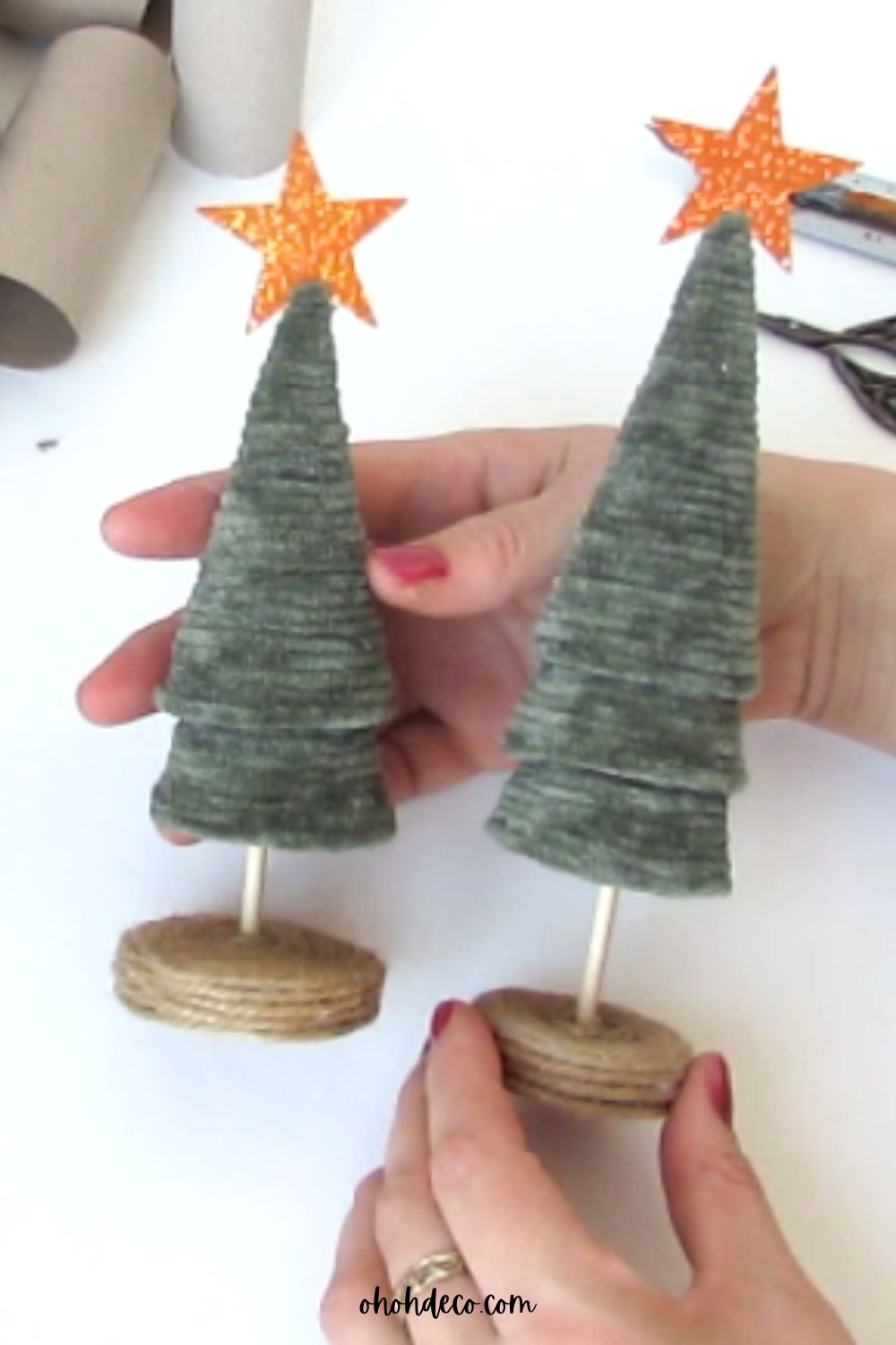 Diy mini christmas tree