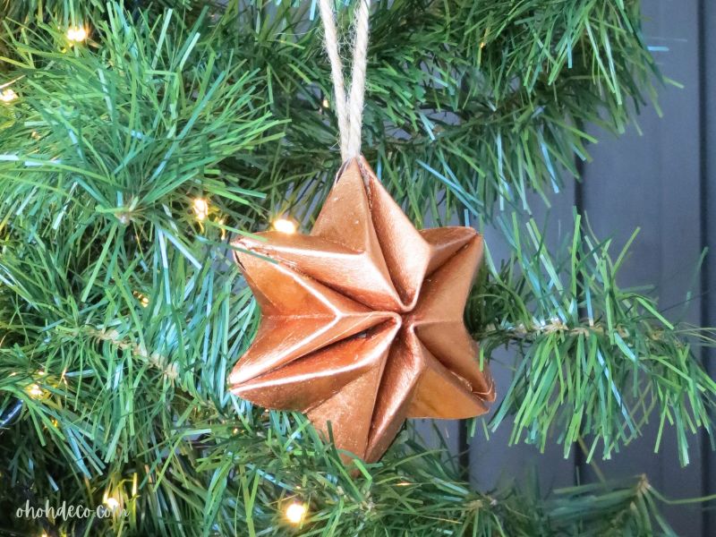 Easy to make Star Christmas Craft