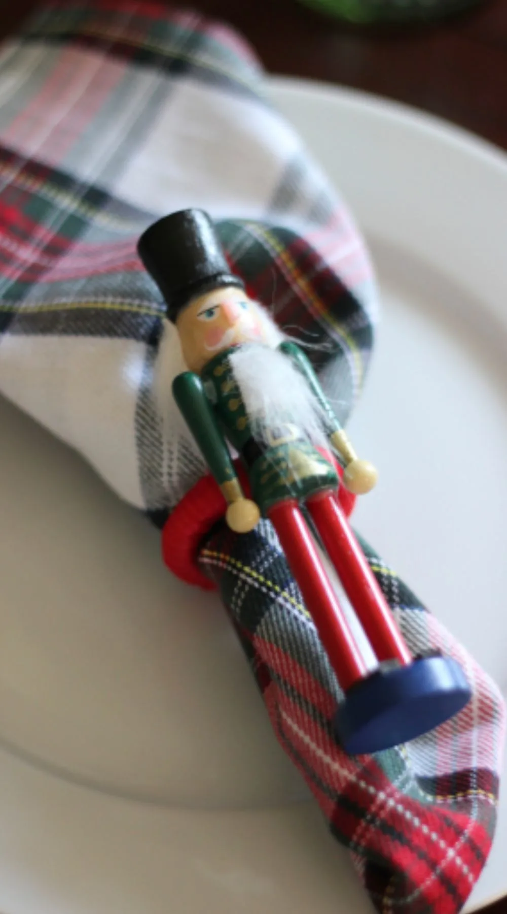 Nutcracker Napkin Ring DIY